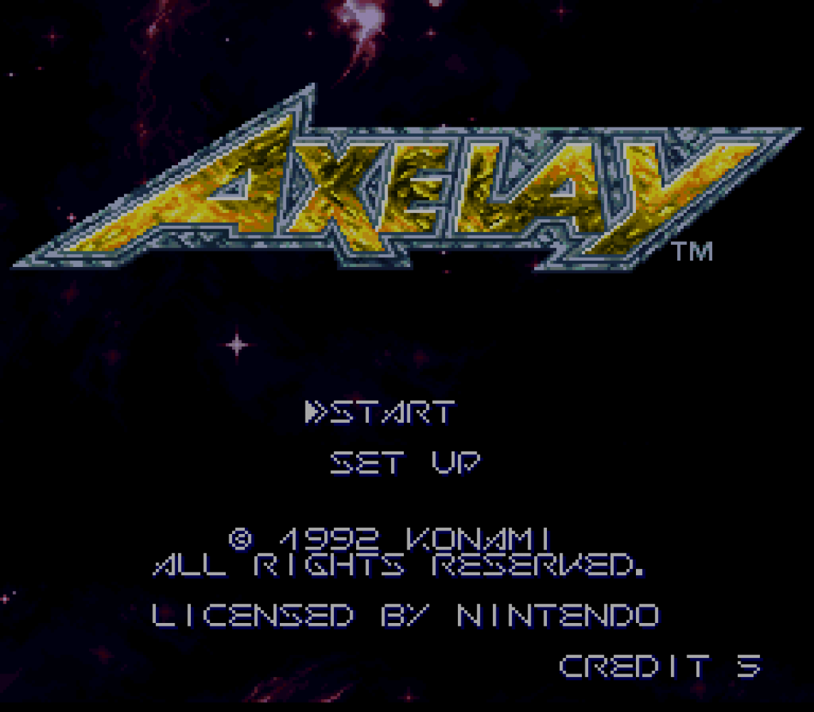 Axelay